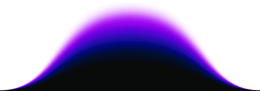Blue gradient footer decorative transition background